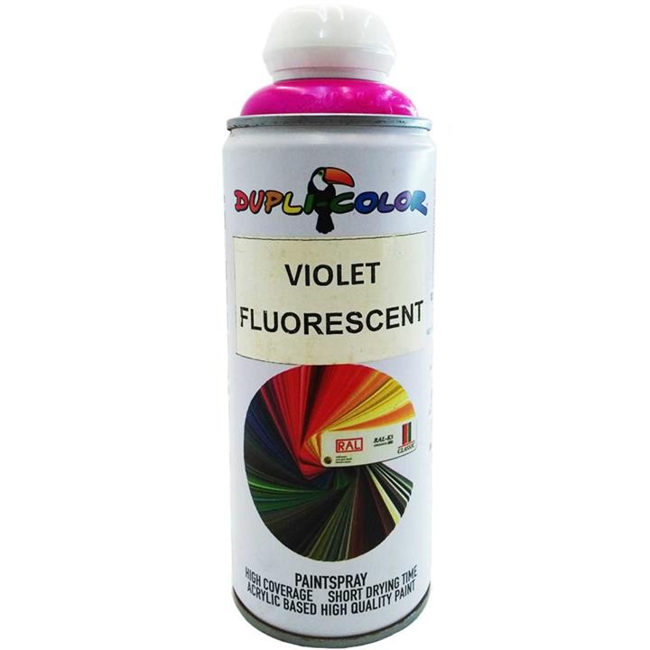 اسپری رنگ فلورسنت دوپلی کالر مدل VIOLET حجم 400 میلی لیتر